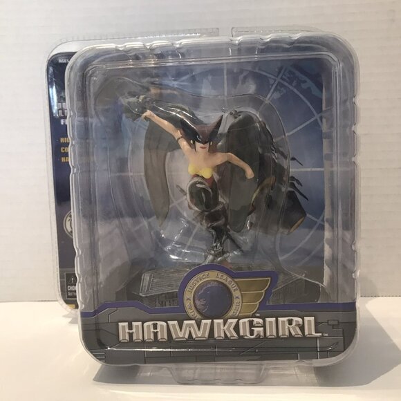 HAWKGIRL - Justice League Figurine Cold Cast Hand Painted Action Figures - Picture 1 of 8